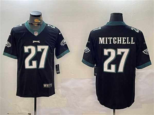 Men & Women & Youth Philadelphia Eagles #27 Quinyon Mitchell Black Vapor Untouchable Limited Football Stitched Jersey,We sell and wholesale Men & Women & Youth Philadelphia Eagles #27 Quinyon Mitchell Black Vapor Untouchable Limited Football Stitched Jersey on line form chian!